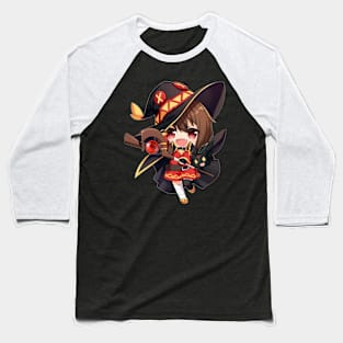 Konosuba cute chibi Megumin! Baseball T-Shirt